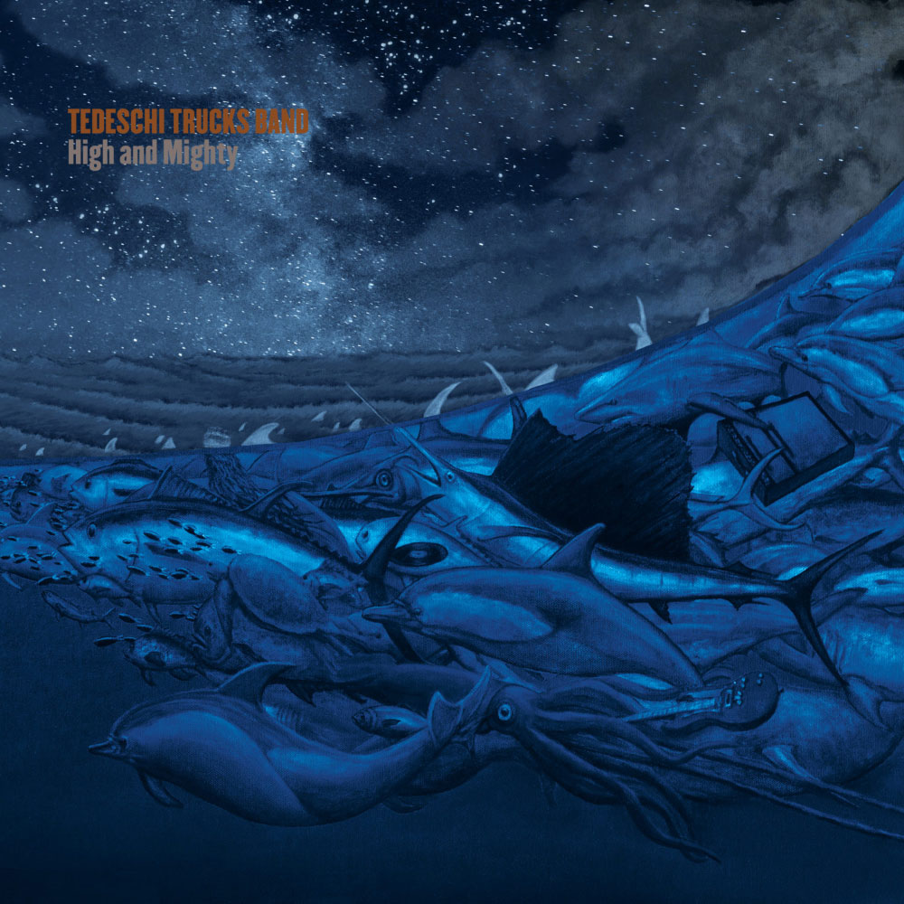 Album cover for High and Mighty by Tedeschi Trucks Band